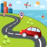 Logo of Nearby place GPS Navigation android Application 