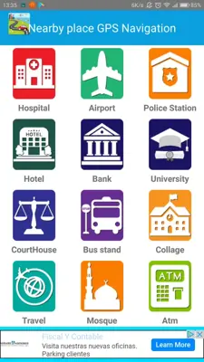 Nearby place GPS Navigation android App screenshot 3